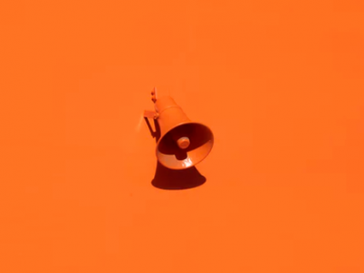 megaphone - photo by Oleg Laptev