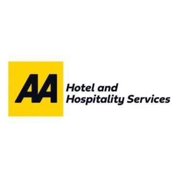 AA logo: AA sits in a square box with Hotel and Hospitality Services to the right